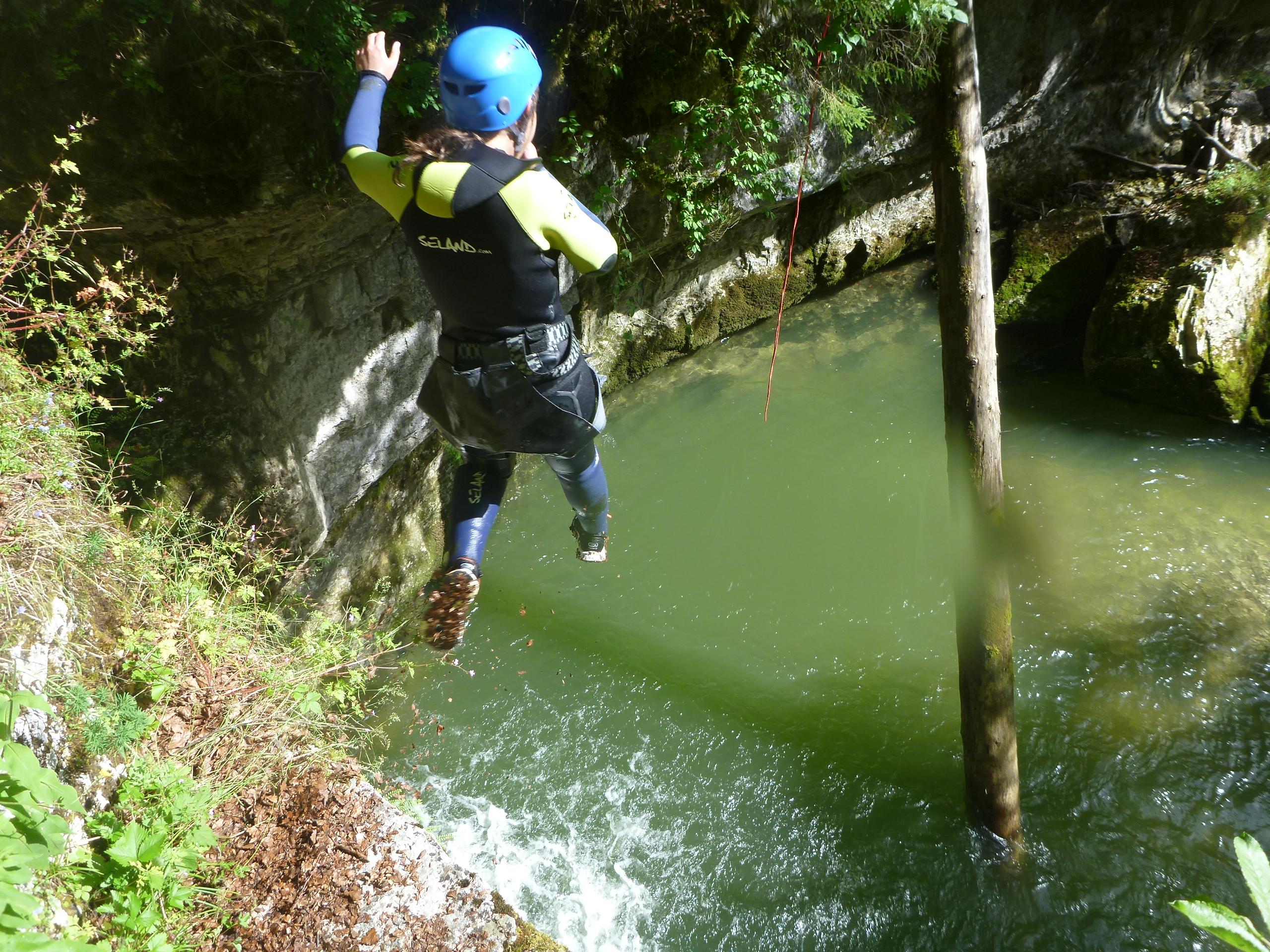 CANYONING à Belleydoux (Ain)