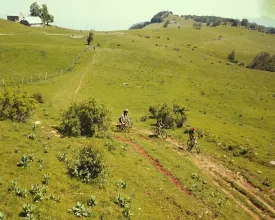 Descente VTT des crêtes du Salève