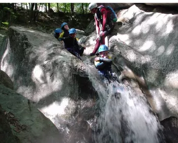 Randonnee aquatique - Canyoning