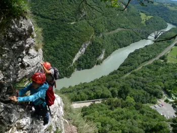 Via ferrata de Fort l'Ecluse